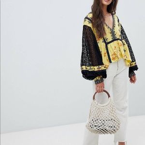 Free People Boogie All Night Blouse